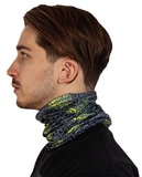 Bennon KAIROS NECKWARMER GREY/GREEN Nákrčník