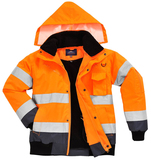 Portwest C465 HI-VIS CONTRAST BOMBER Reflexná bunda