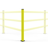 MPM DPP 35 204 Pravý vonkajší rohový stĺpik s vysokou odolnosťou - PED 90