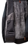 Bennon NORTOS SWEATSHIRT GREY/BLACK Mikina na zips