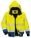 Portwest C465 HI-VIS CONTRAST BOMBER Reflexná bunda
