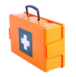 Panacea Kufrík plastový oranžový bez prepážok - malý