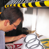 DP 10012 Varovný a ochranný profil 1 - 4x3x100 cm