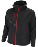 Bennon FORCE JACKET BLACK/RED Softshellová bunda