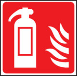 BY C3506/3 Podlahová značka - Hasiaci prístroj - 30x30 cm