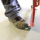 DP 7010R Nožnicová zábrana krátka pojazdná - 35x95,5x105 cm