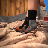 Bennon MERINO TREK SOCK BLACK Ponožky