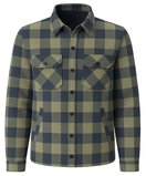 Bennon PIPPO JACKET KHAKI/BLUE Flanelová bunda