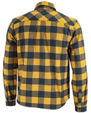 Bennon PIPPO SHIRT OCHER/BLUE Flanelová košeľa