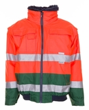 Planam HIGH VISIBLE Zimná reflexná bunda dvojfarebná