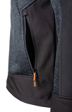 Bennon NORTOS SWEATSHIRT GREY/BLACK Mikina na zips