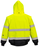 Portwest C465 HI-VIS CONTRAST BOMBER Reflexná bunda