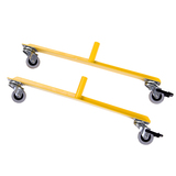 DP 7040R Nožnicová zábrana dlhá pojazdná - 40x95,5x105 cm