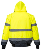 Portwest C465 HI-VIS CONTRAST BOMBER Reflexná bunda