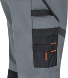 Bennon ARGON TROUSERS GREY/BLACK Strečové pracovné nohavice