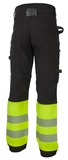 Bennon REFLECTOS TROUSERS BLACK/YELLOW Reflexné nohavice