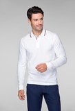 Malfini Premium CONTRAST STRIPE LS 258 Polokošeľa pánska