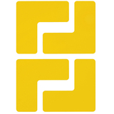 BY 197F1 Extrémne odolná značka - roh 12,7x12,7 cm