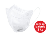 Respilon Nano FFP2 respirátor VK RespiPro White - 3ks