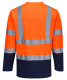 Portwest S280 Reflexná tričko s dlhým rukávom