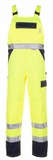 Planam HIGH VISIBLE Reflexné nohavice na traky dvojfarebné
