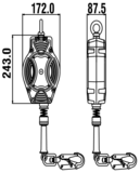 Kratos Safety FA2040210 Zachytávač pádu