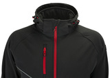 Bennon FORCE JACKET BLACK/RED Softshellová bunda