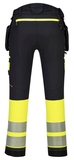 Portwest DX445 HI-VIS Reflexné nohavice DX4