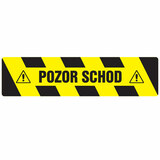 BY C3522 Podlahová značka - Pozor schod