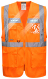 Portwest L476 EXECUTIVE ORION LED Reflexná vesta