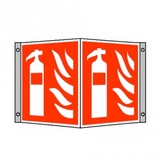 BZ PH752 Tabuľka uhlová hasiaci prístroj - plast 20x20 cm