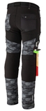 Bennon PREDATOR TROUSERS BLACK/GREY Strečové nohavice