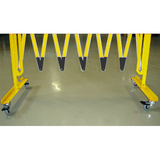 DP 7030R Nožnicová zábrana krátka pojazdná - 35x95,5x105 cm