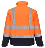 Portwest S425 HI-VIS CONTRAST Reflexná softshellová bunda