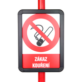 CV DA4 Plastový držiak značenia na stĺpik