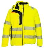 Portwest DX466 DX4 Reflexná nepremokavá bunda 4v1