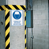 BY 3E54F Výstražná páska - šírka 3,8 cm