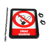 CV DA4 Plastový držiak značenia na stĺpik