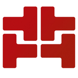 BY 1980C Extrémne odolná značka - téčko 25,4x25,4 cm