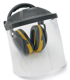 ED 2H PC štít a chrániče sluchu