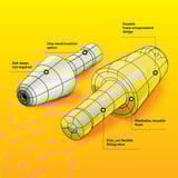 3M E-A-R HA 328-1000 Zátkové chrániče sluchu