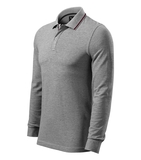 Malfini Premium CONTRAST STRIPE LS 258 Polokošeľa pánska