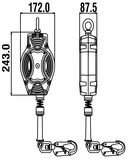 Kratos Safety FA2040210B Zachytávač pádu