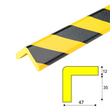 DP 11110 Varovný a ochranný profil 8 - 4,7x4,7x100 cm
