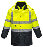 Portwest S426 HI-VIS CONTRAST TRAFFIC Reflexná bunda 7v1