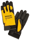 Bennon KALYTOS GLOVES YELLOW/BLACK Pracovné rukavice