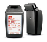 3M SECURE CLICK D9038 P3R Časticové filtre