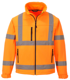 Portwest S424 HI-VIS CLASSIC Reflexná softshellová bunda