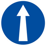 BY C3519/1 Podlahová značka - Smerová šípka - 10 cm