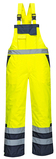 Portwest S489 HI-VIS CONTRAST Reflexné nohavice na traky